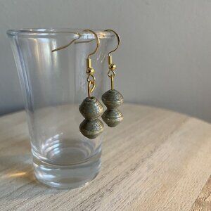 Ayana Beaded Earrings boho chic handmade casual gold silver delicate lightweight